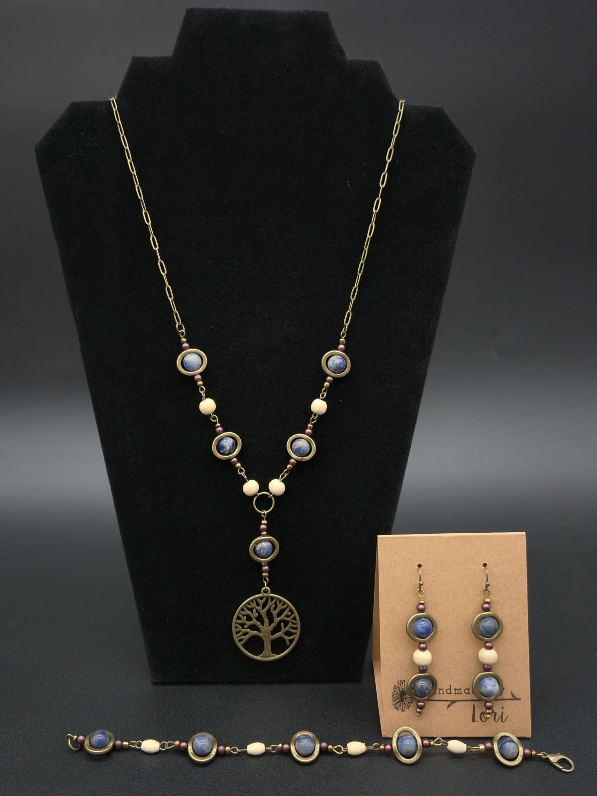 Sodalite Bead Frame Collection