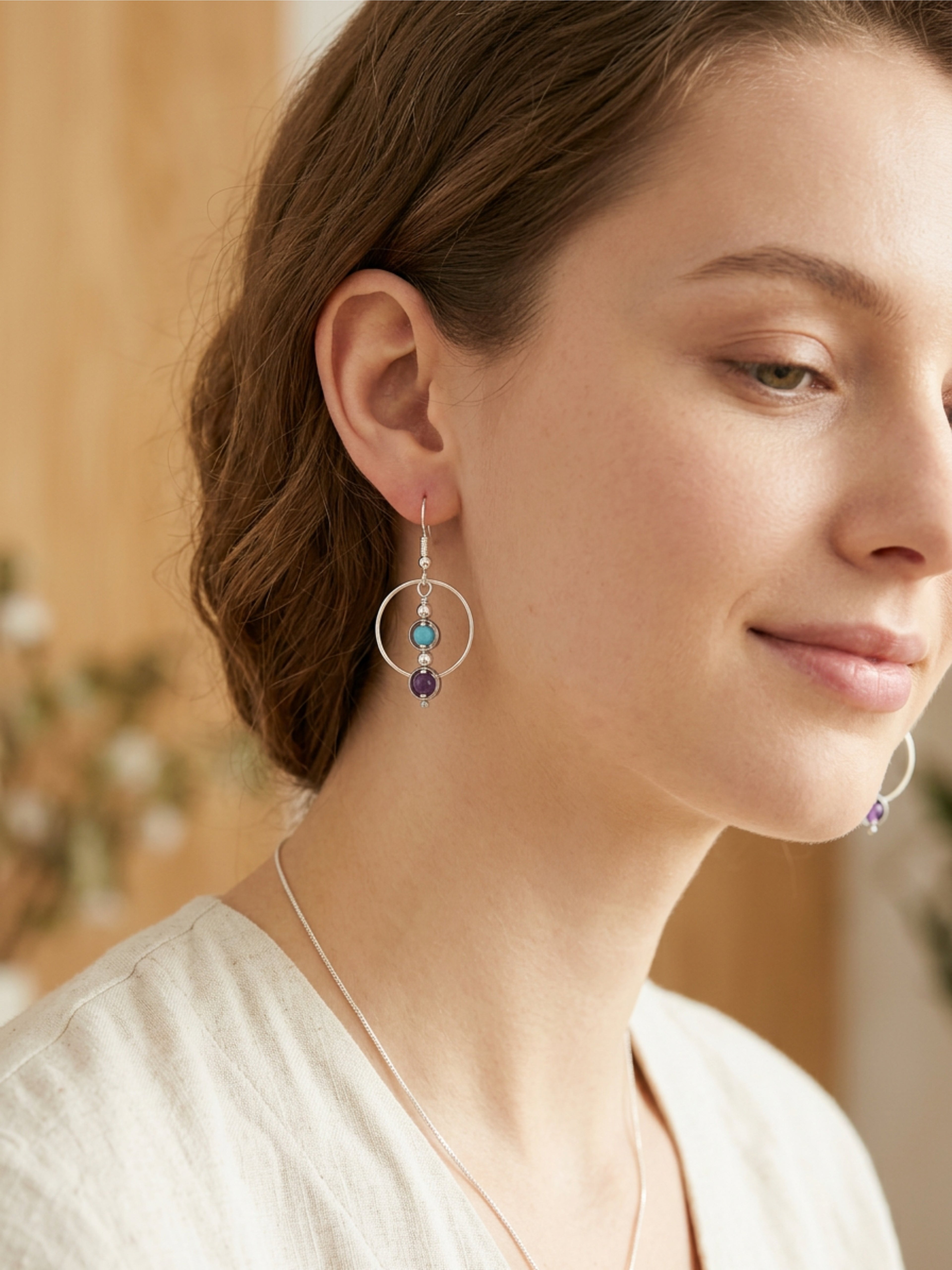 The Vibrant Rhythm Earrings