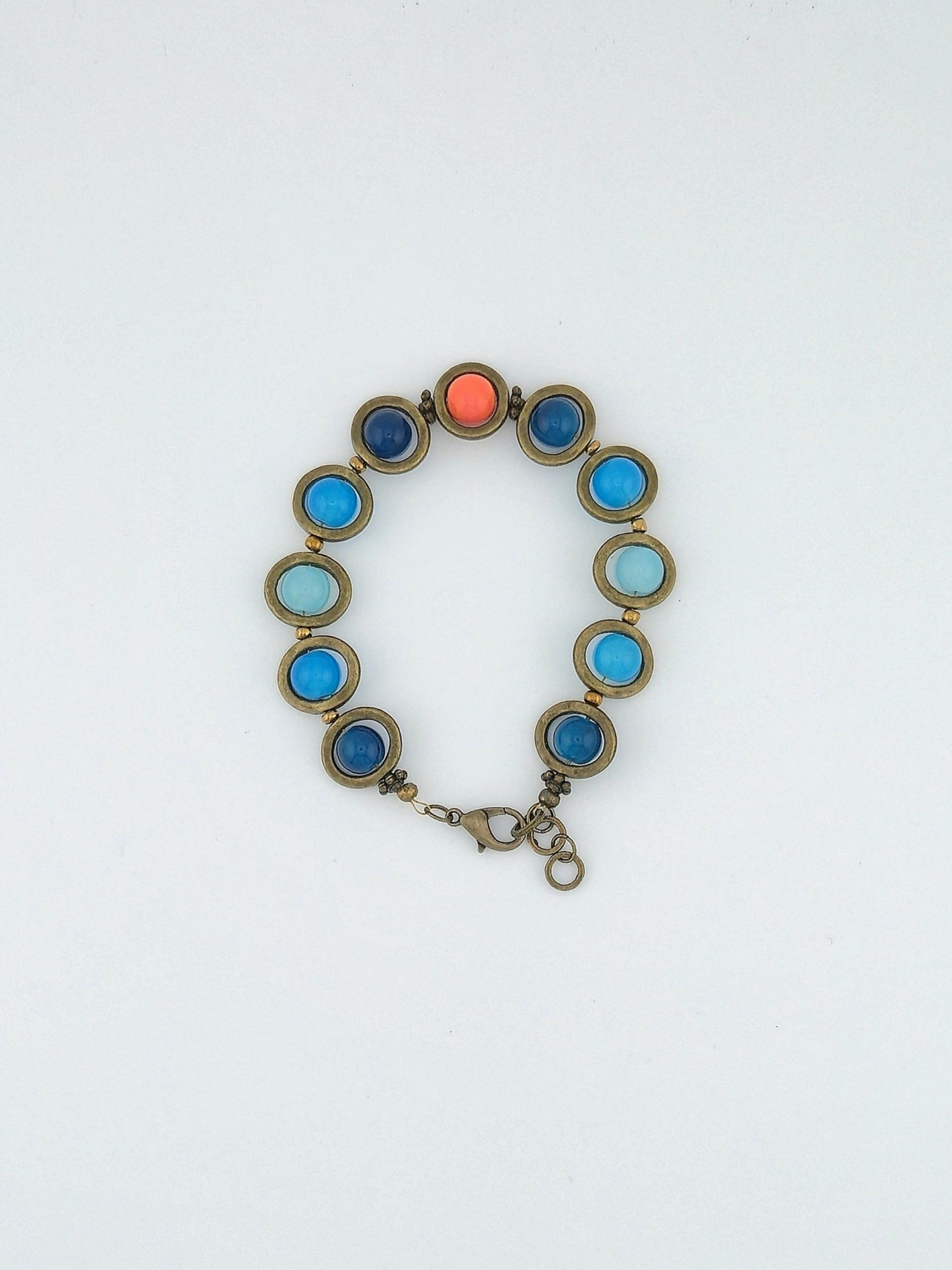 Blue Ombre Bead Frame Collection
