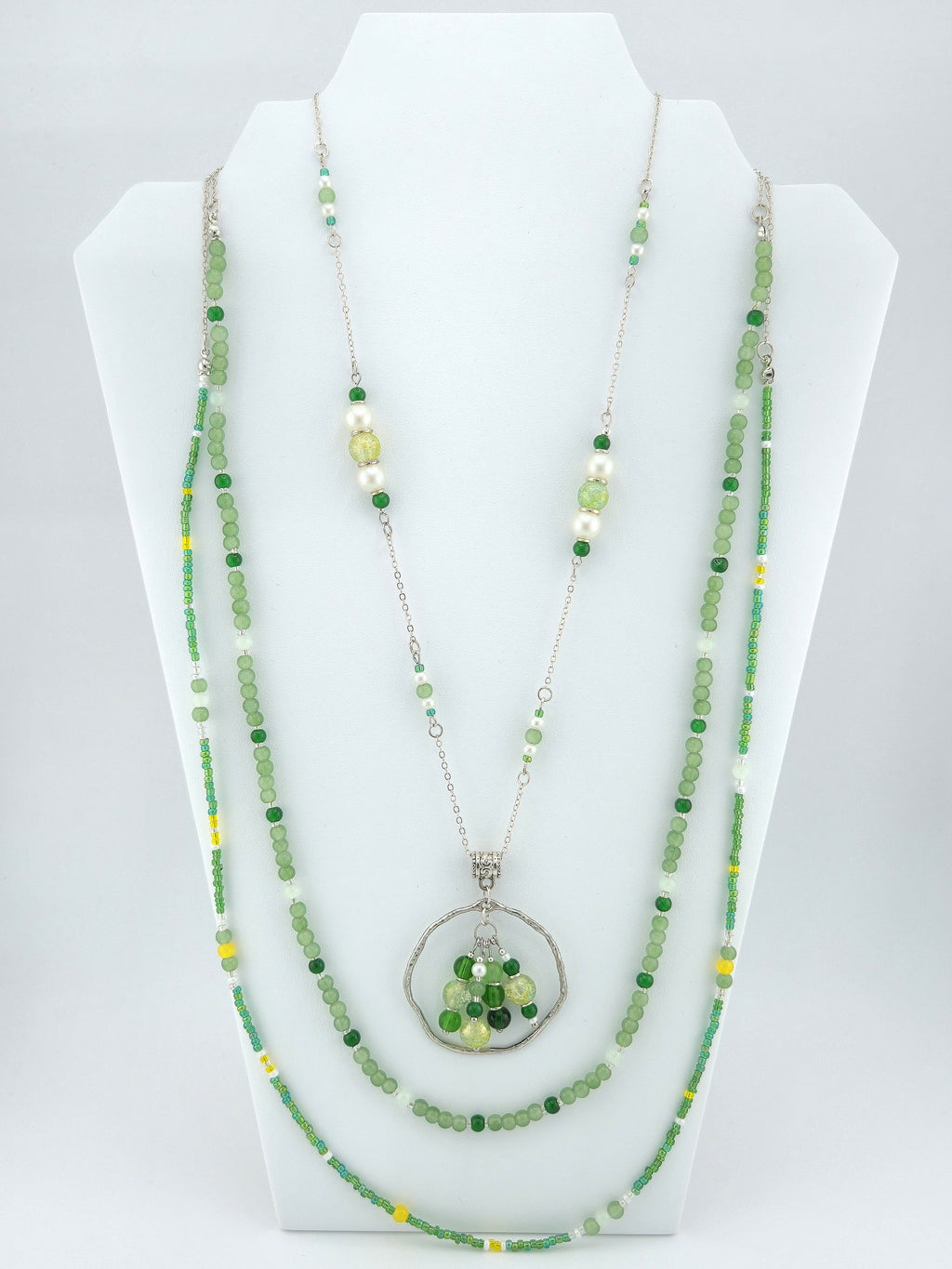 The Joy Green Beaded Collection