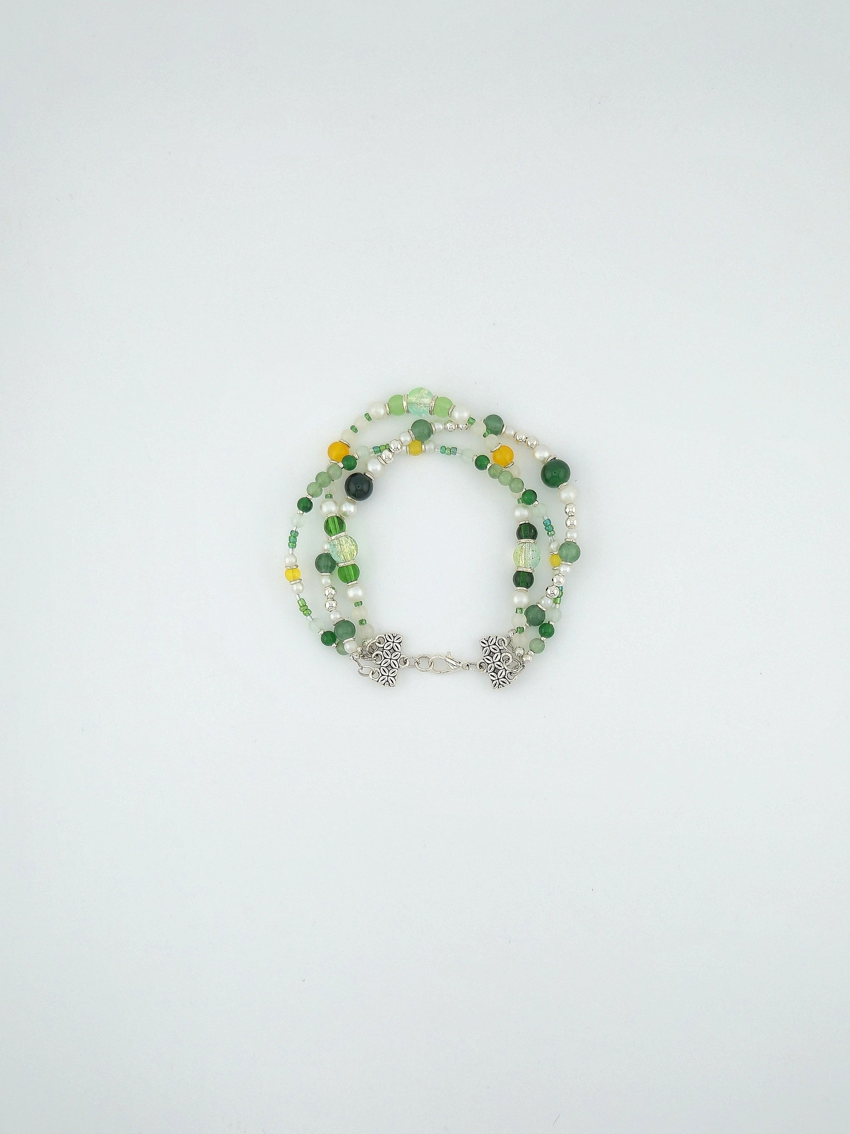 The Joy Green Beaded Collection