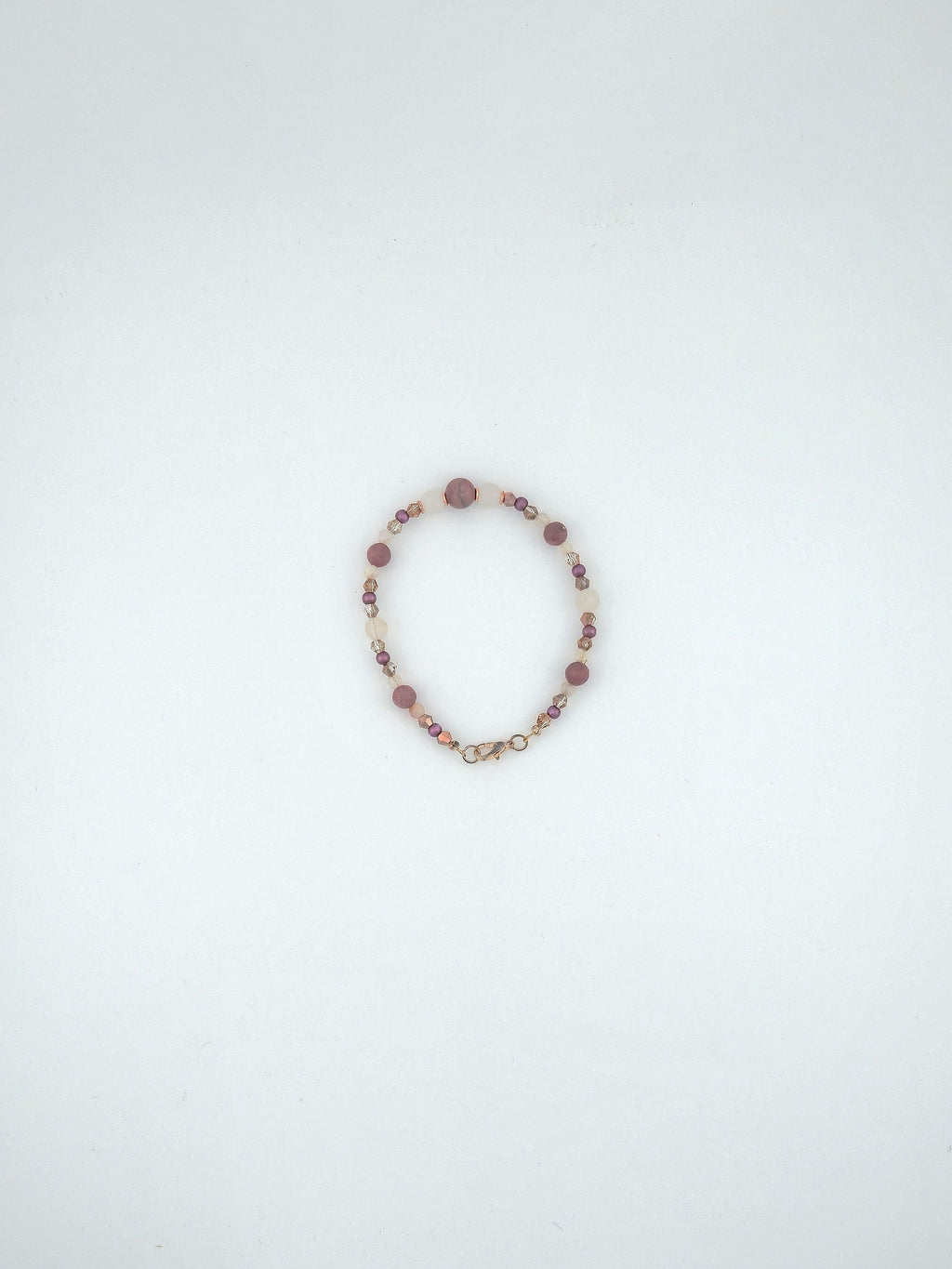 Rose Gold Rhodonite Bracelet