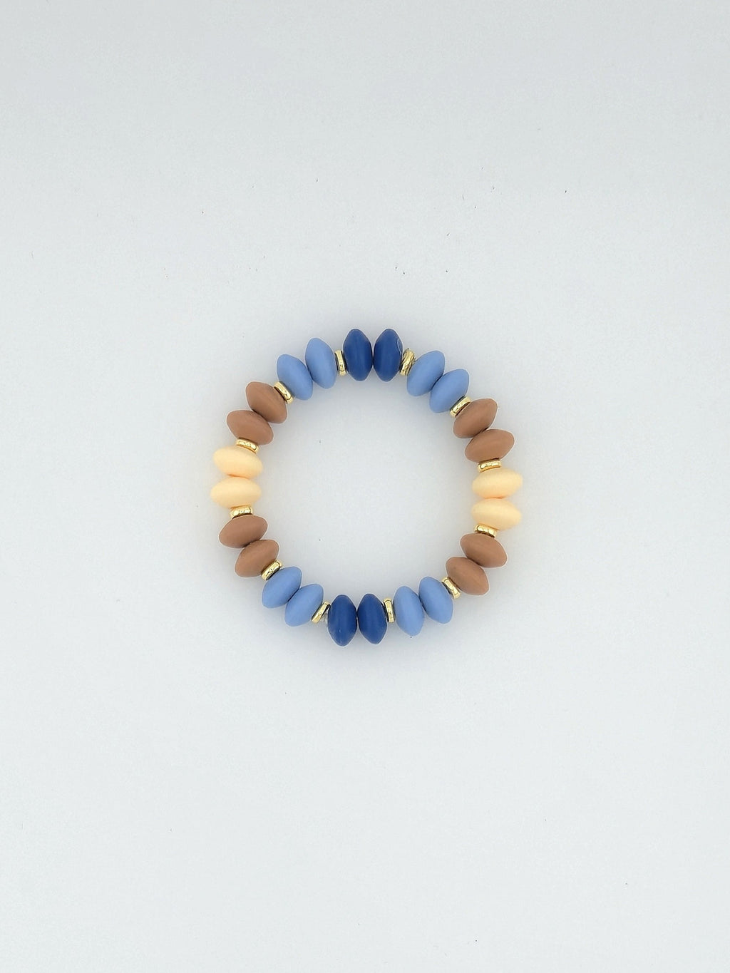 Lentil Bead Bracelet