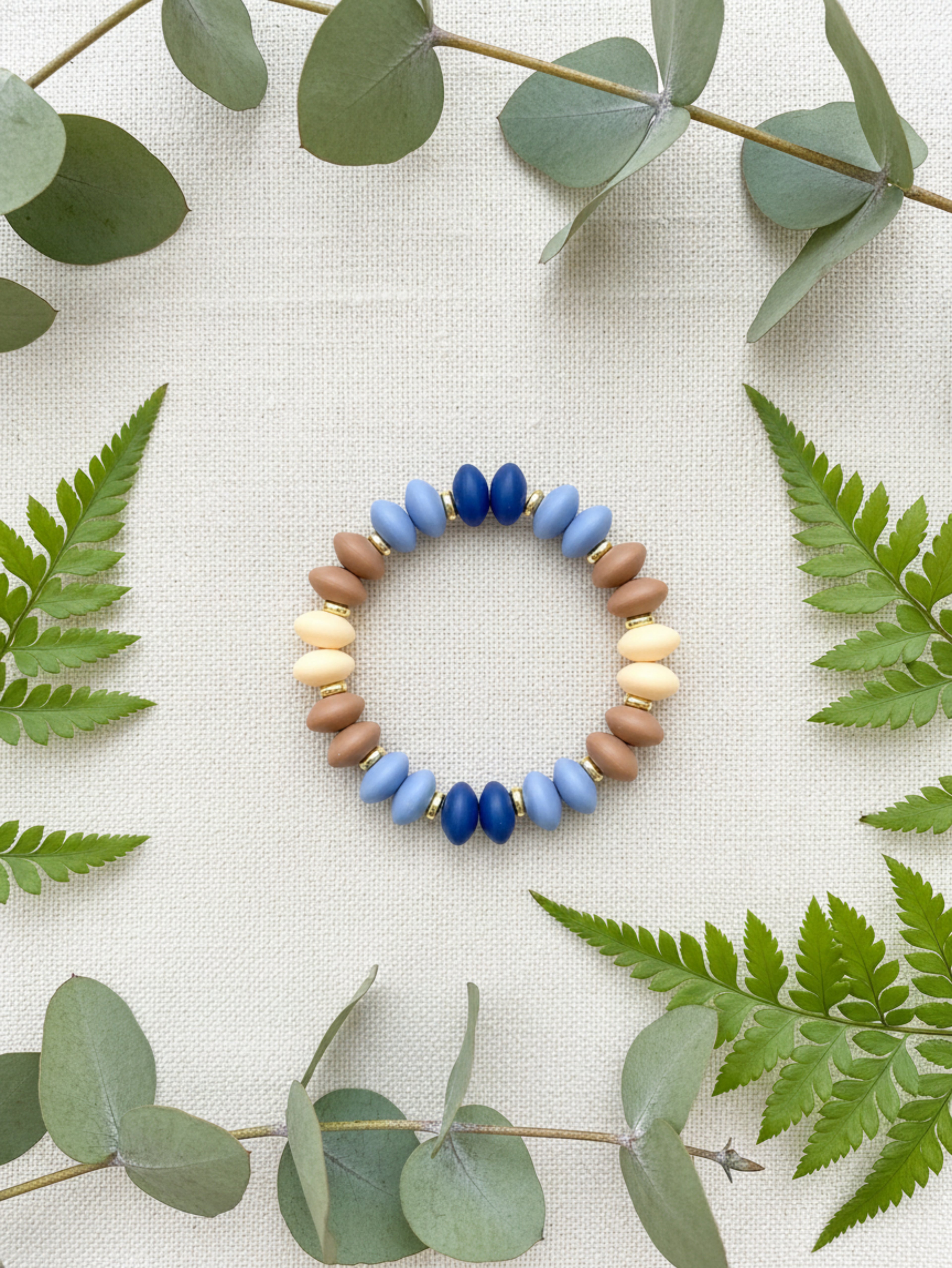 Lentil Bead Bracelet