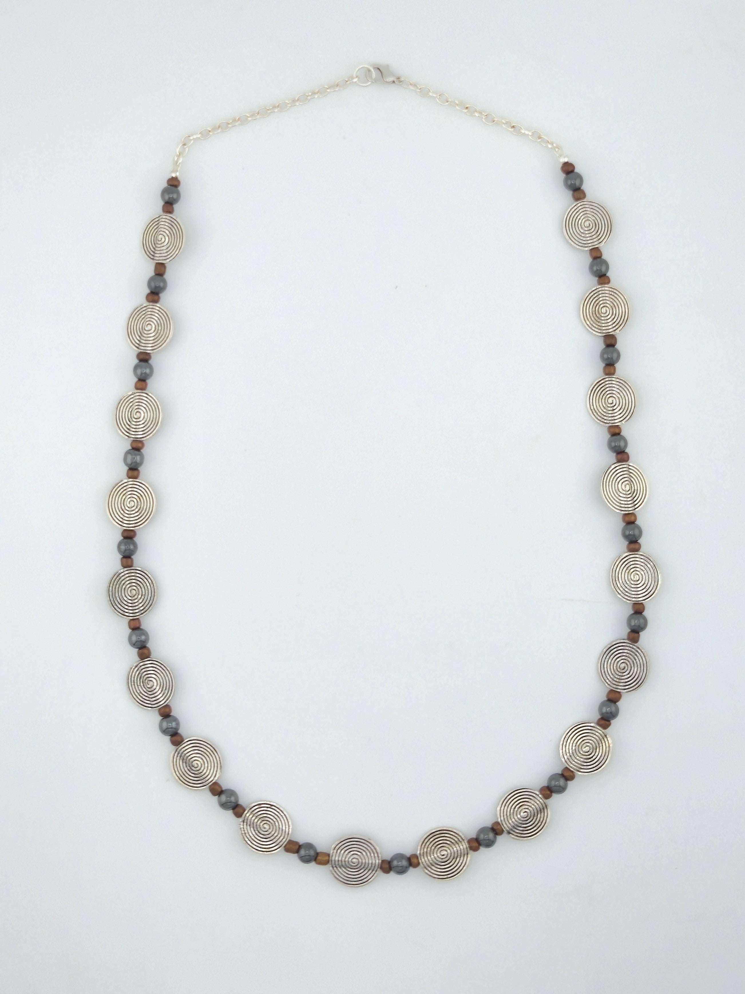 Tibetan Lentil Bead Necklace