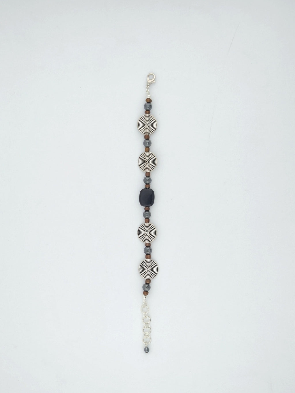 Tibetan Lentil Bead Bracelet 8"