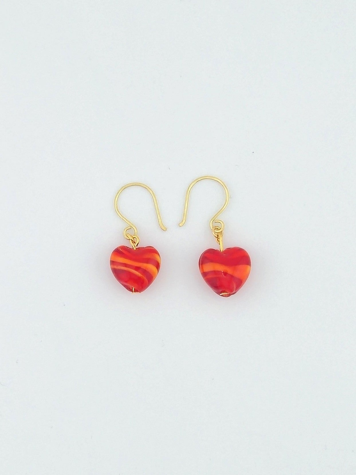 Swirl Heart Earrings