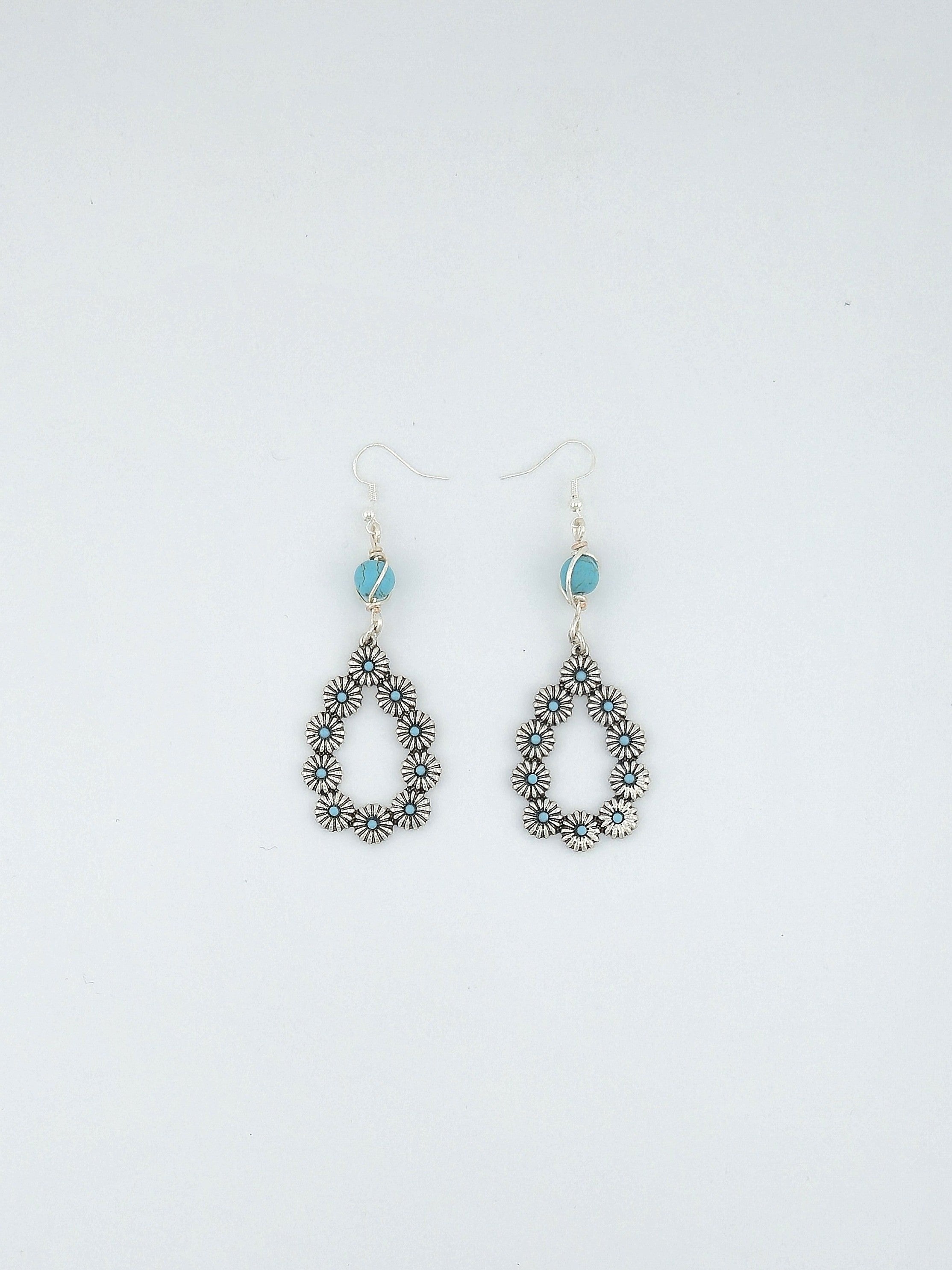 O' Happy Day- Turquoise Earrings