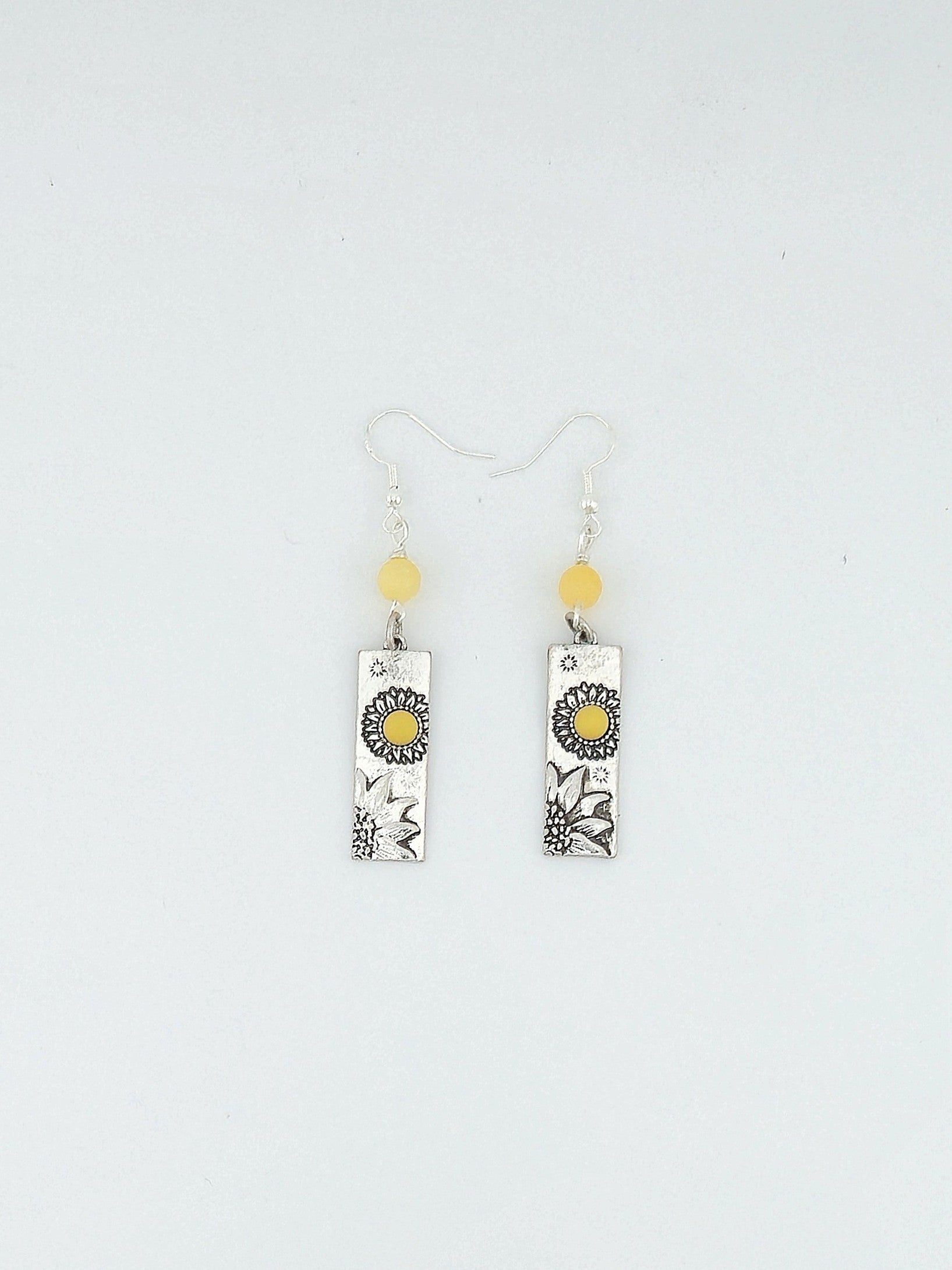 O' Happy Day- Sunflower Earrings