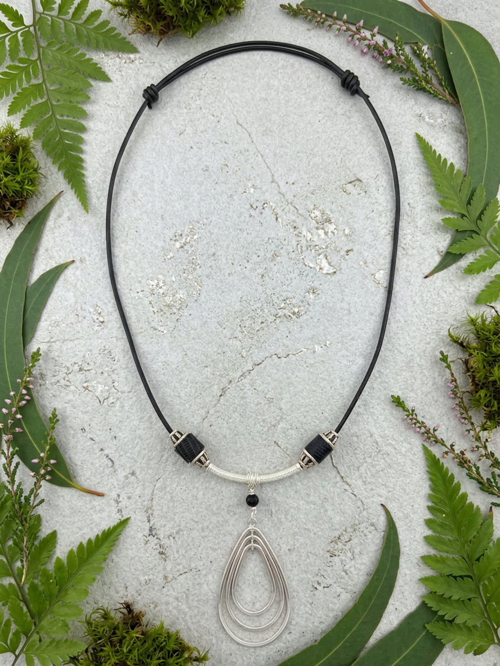 The "Concentric Strength" Necklace