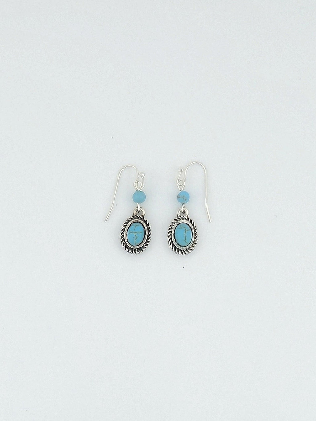 Turquoise Pendant Earrings