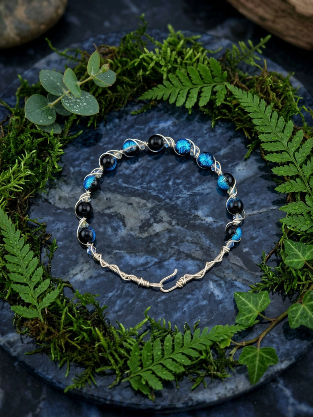 The Steel Rhythm Cuff Bracelet