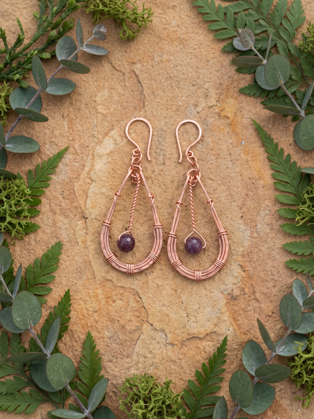 The Forged Willow Teardrops