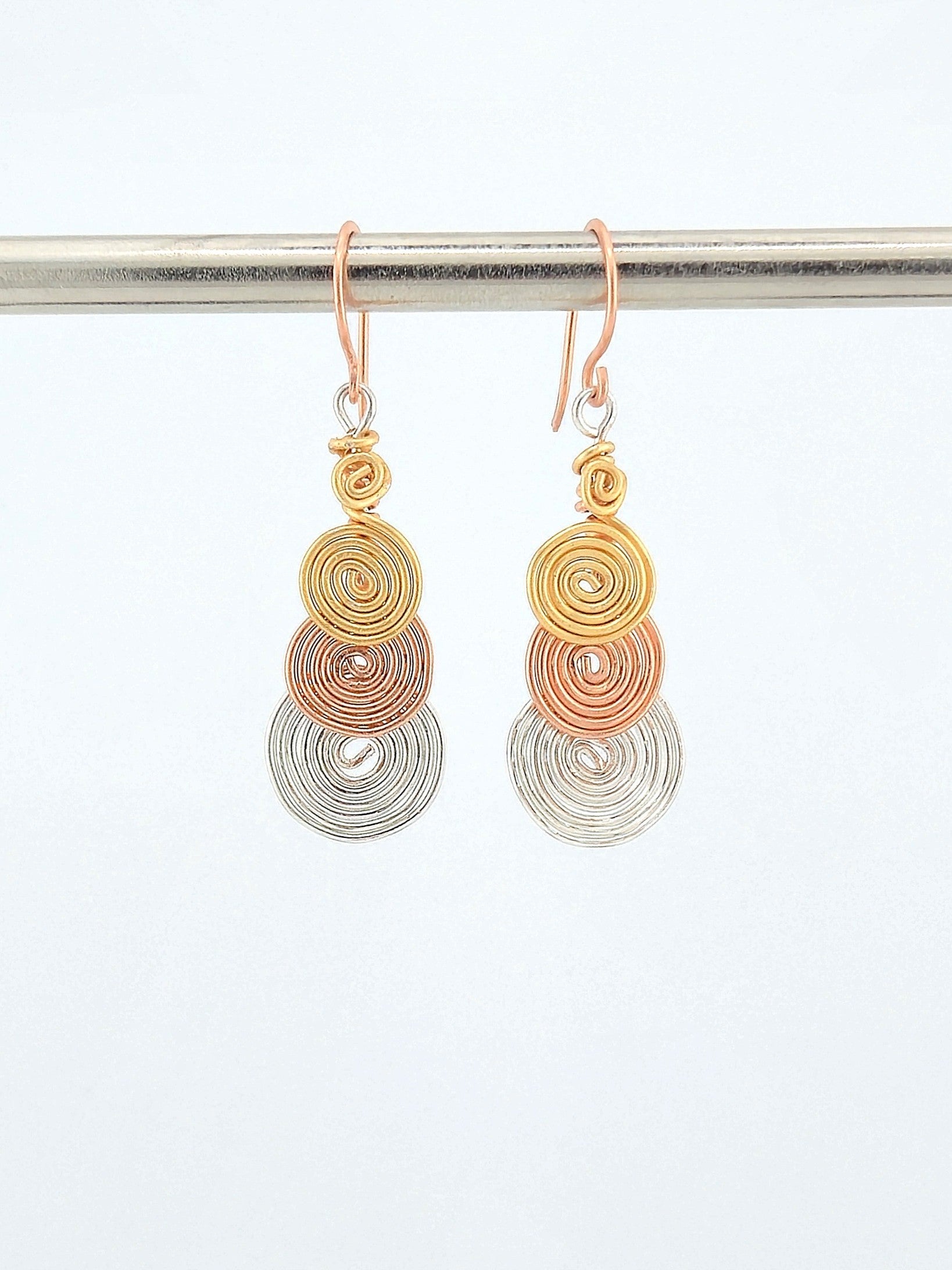 The Resilient Spiral Earrings