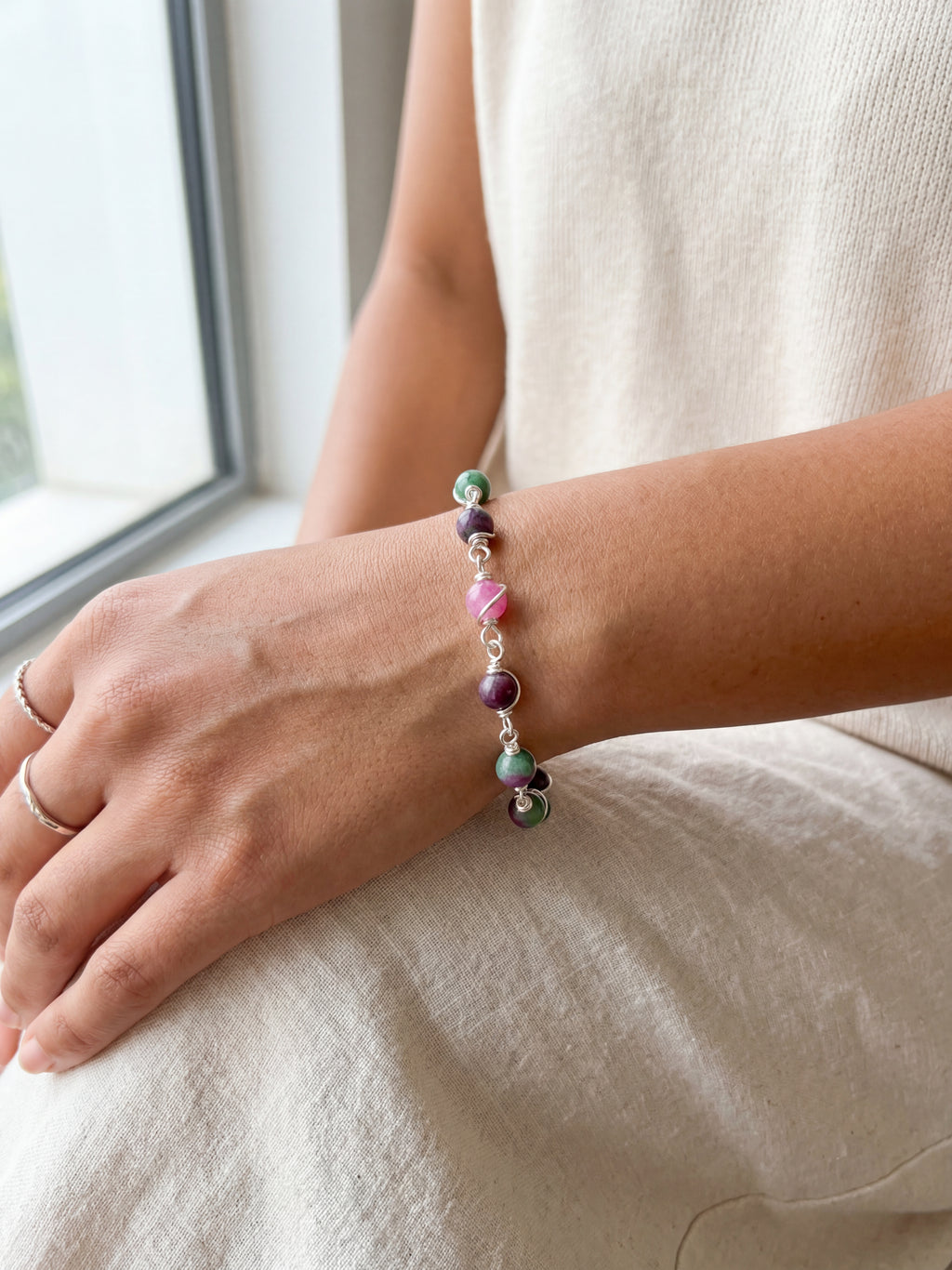 The Sanctuary Stone Link Bracelet