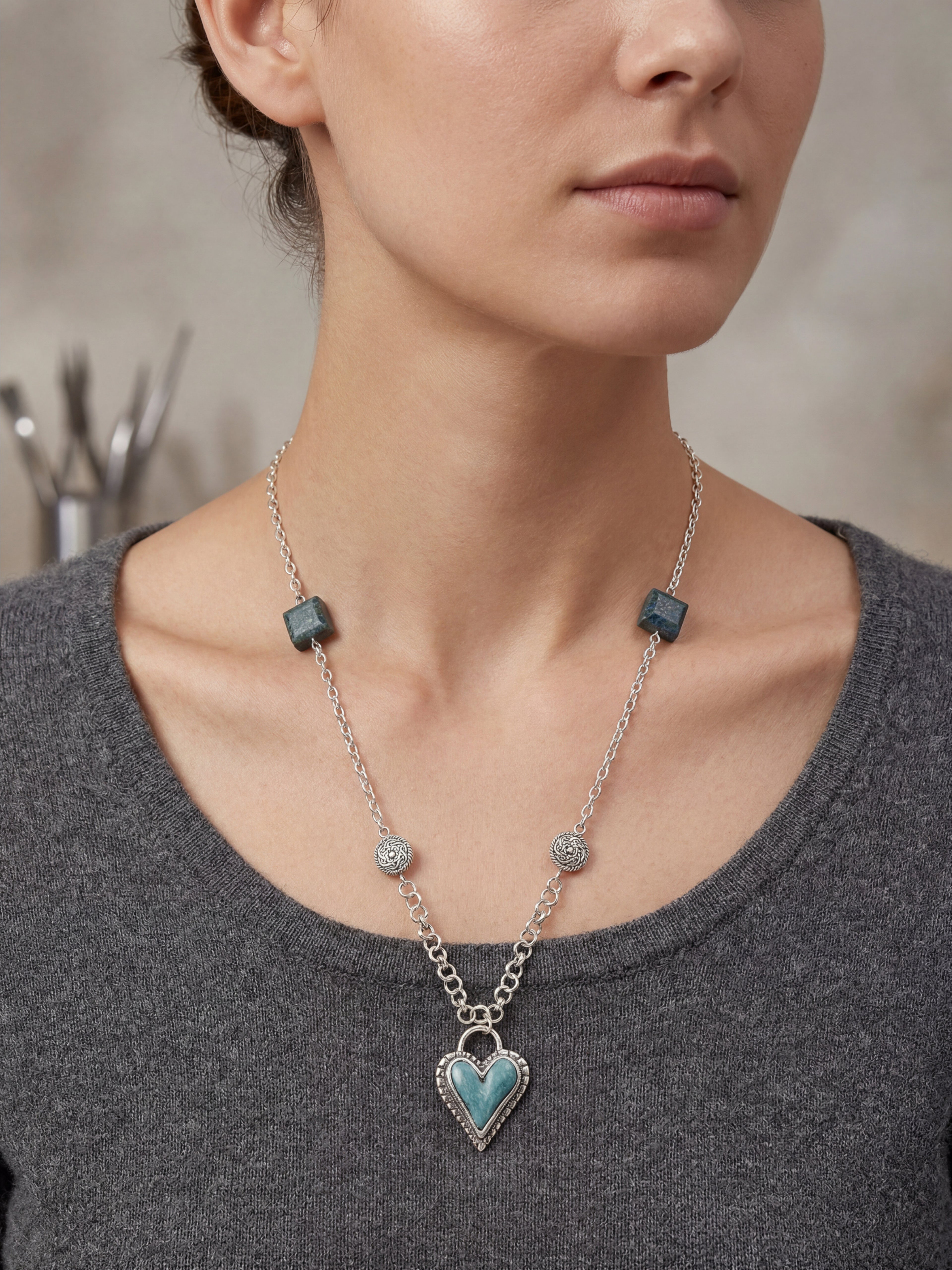 The Heart of the Willow Pendant