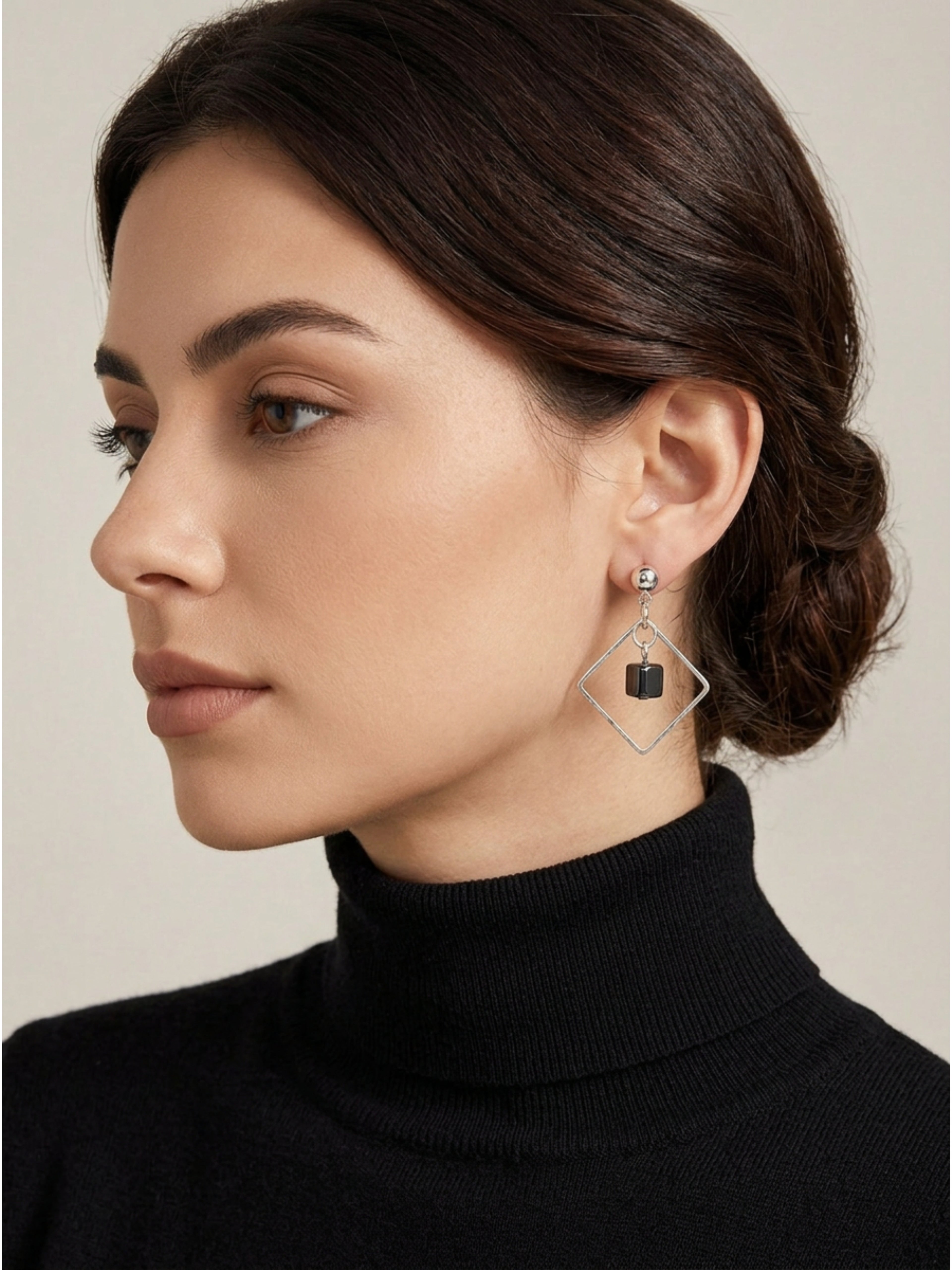 Obsidian Anchor Dangles