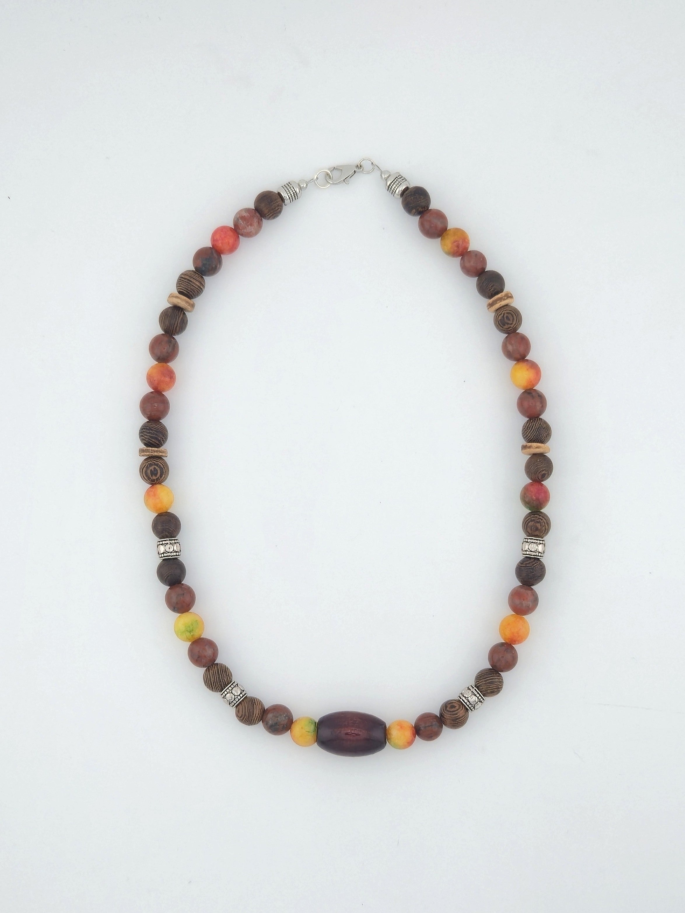 Earth Jasper Bead Choker