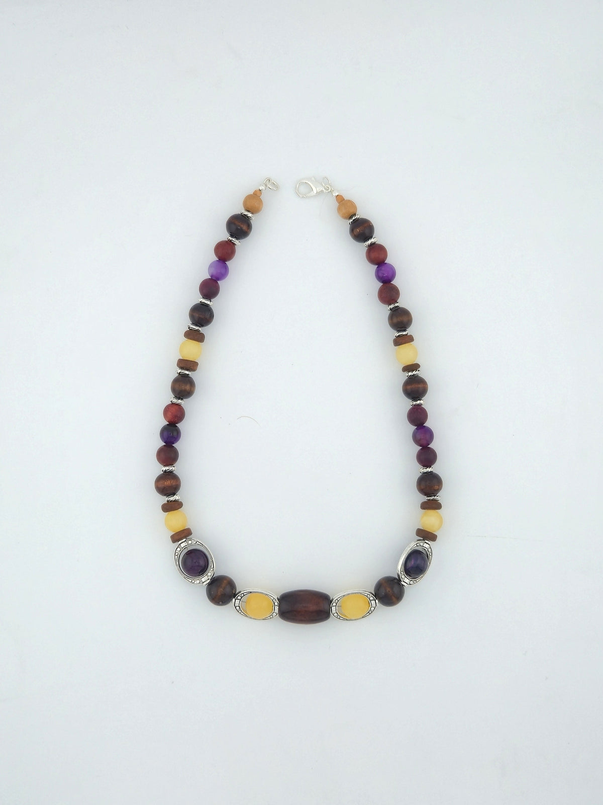 Clarifying Wood Bead Choker