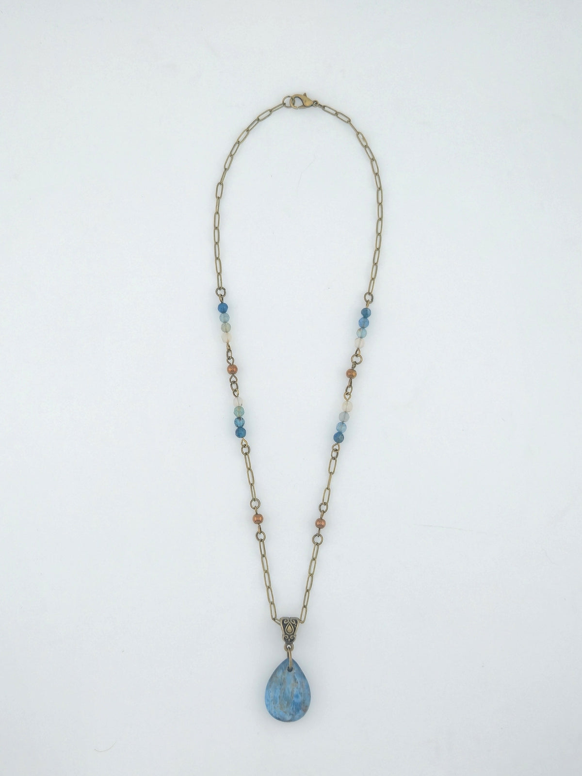 Natural Stone Pendant Necklace