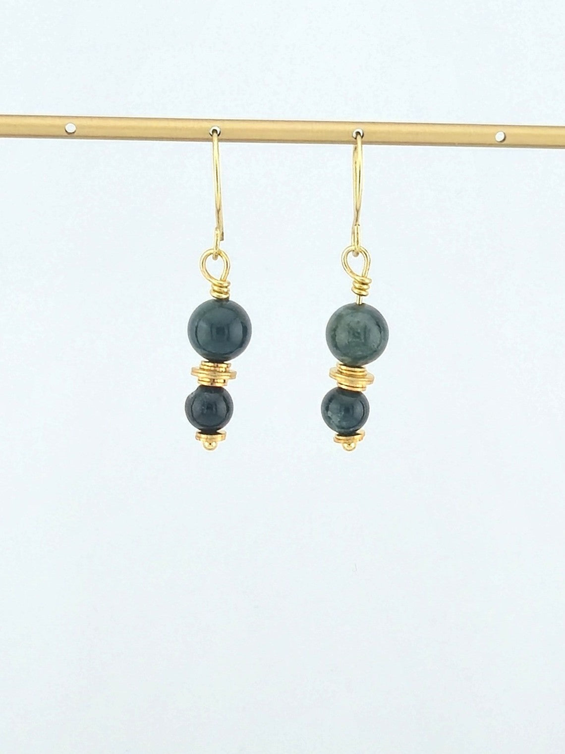 Moss Agate Fancy Dangles