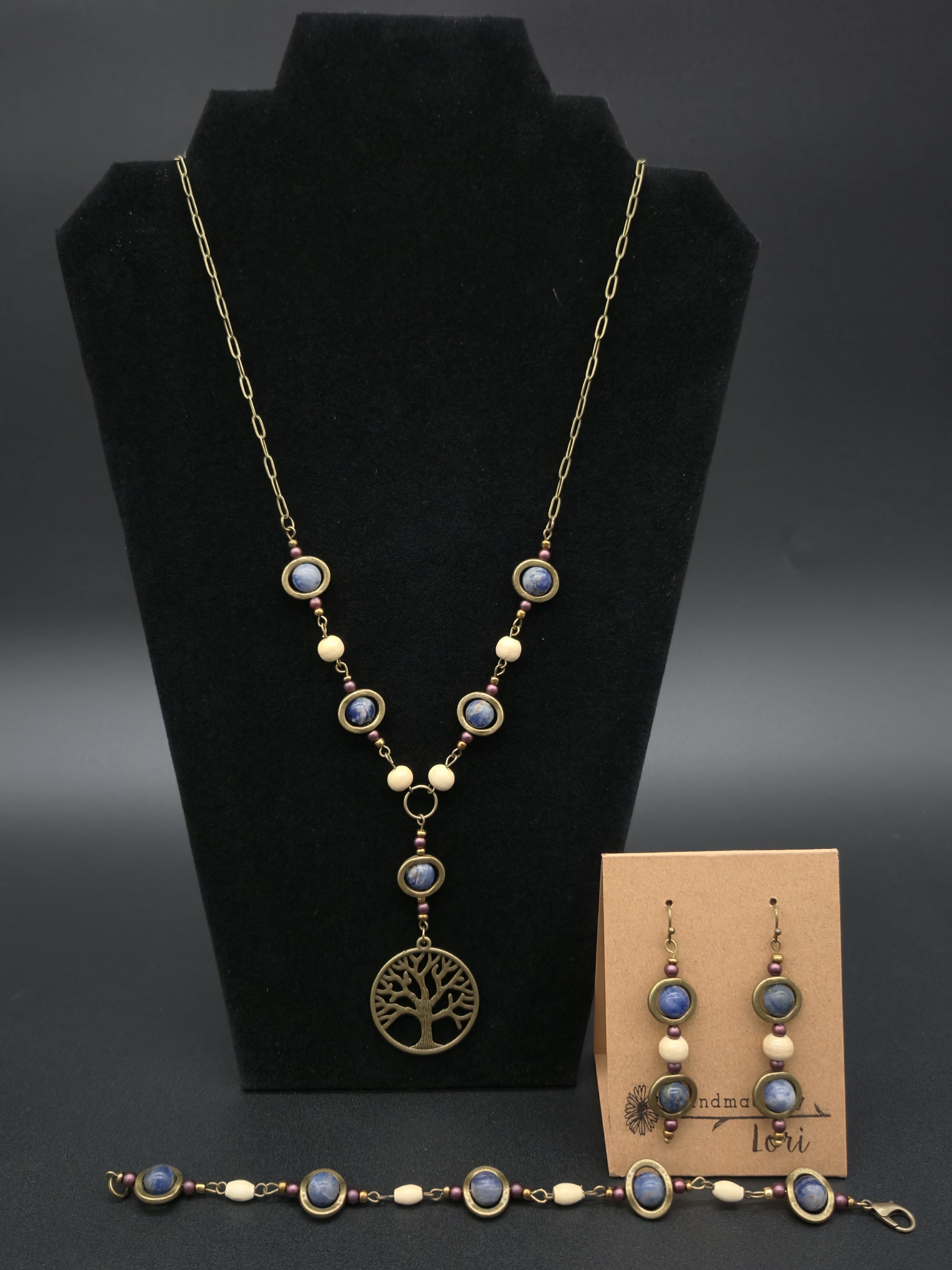 Sodalite Bead Frame Collection